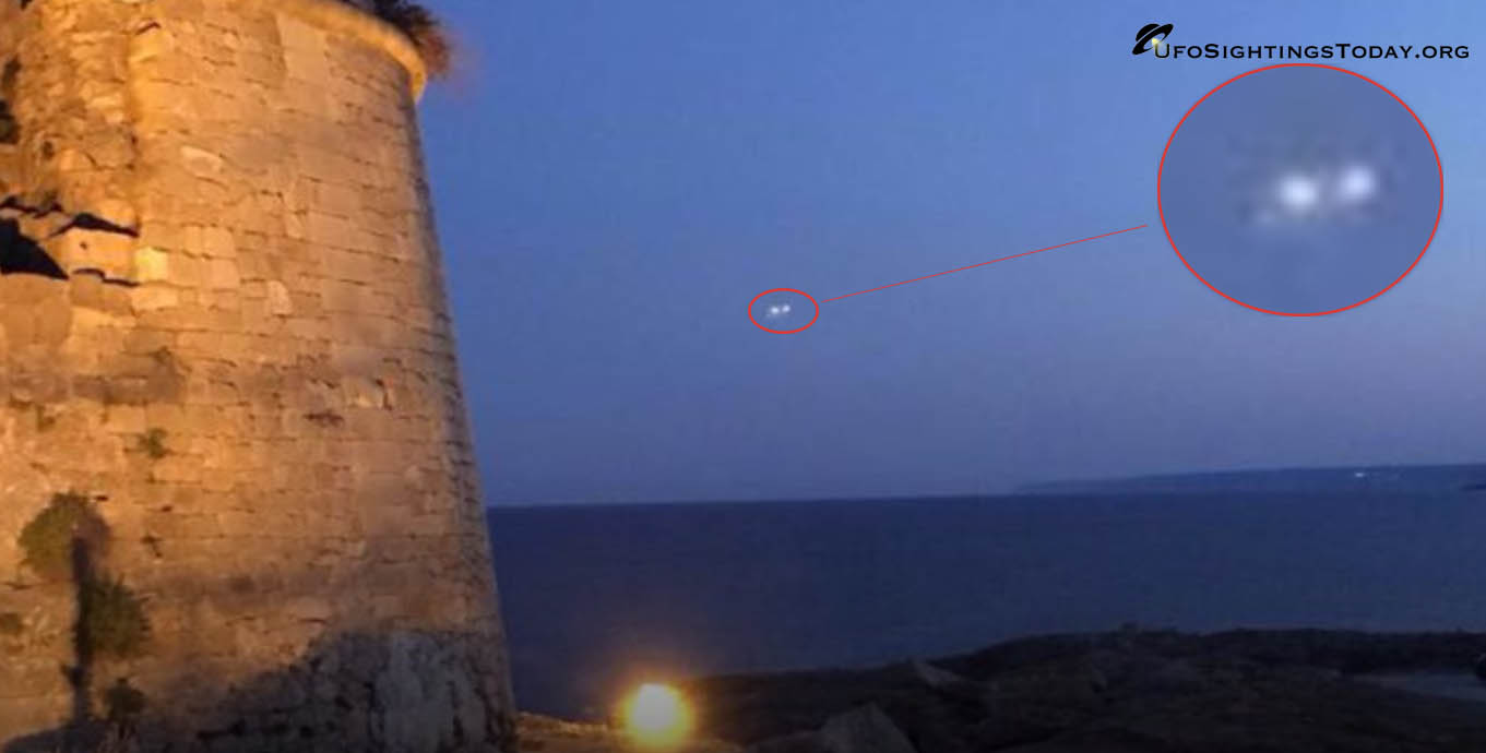 ufo spotted in porto miggiano