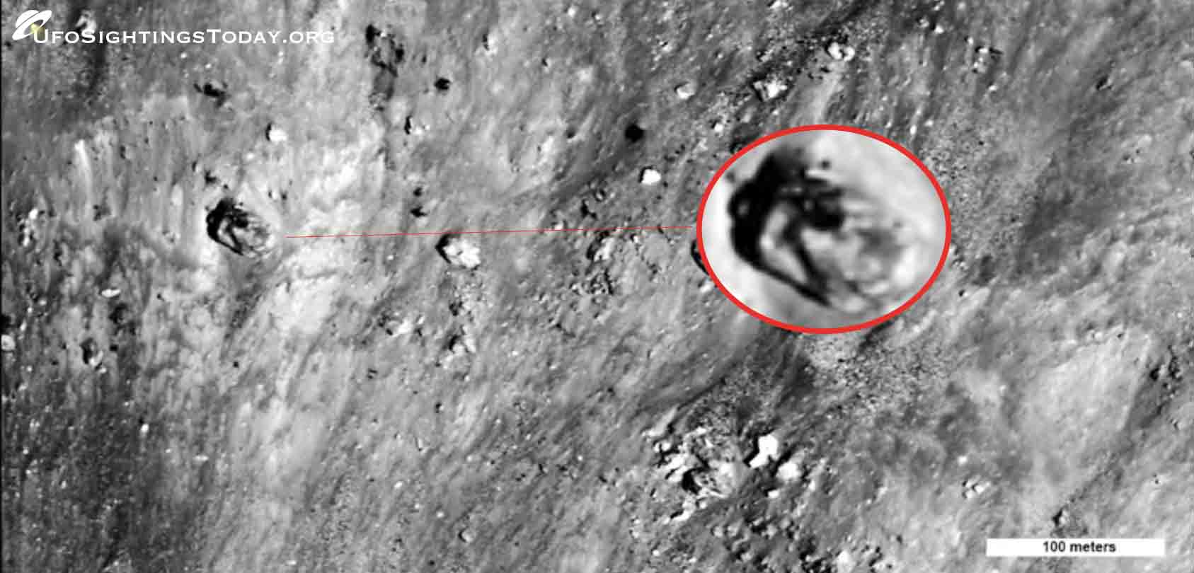 ancient tank discovered on the moon