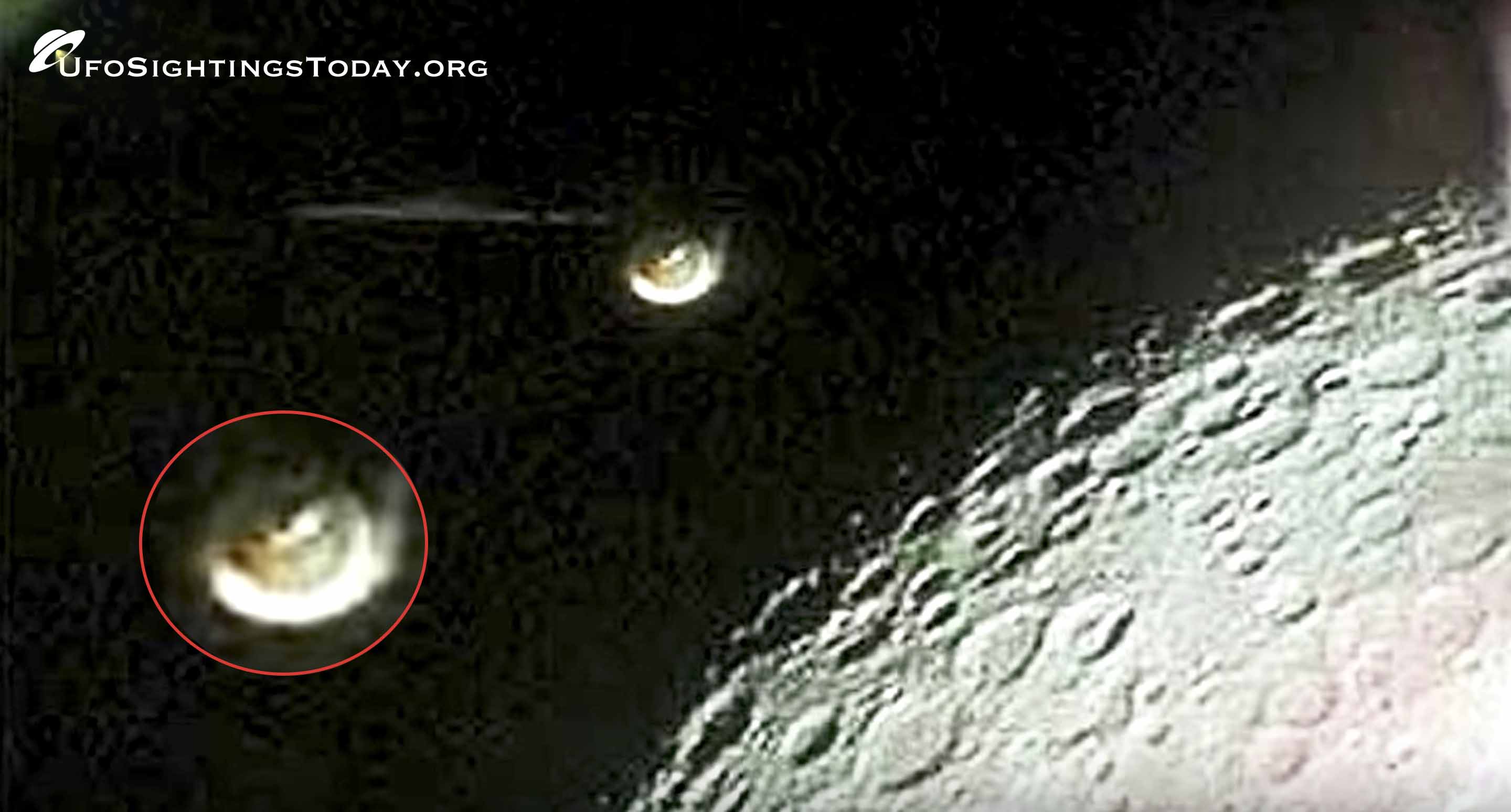 apollo 16 ufo on the moon