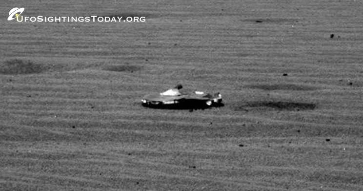 NASA Leak UFO wreck found on Mars