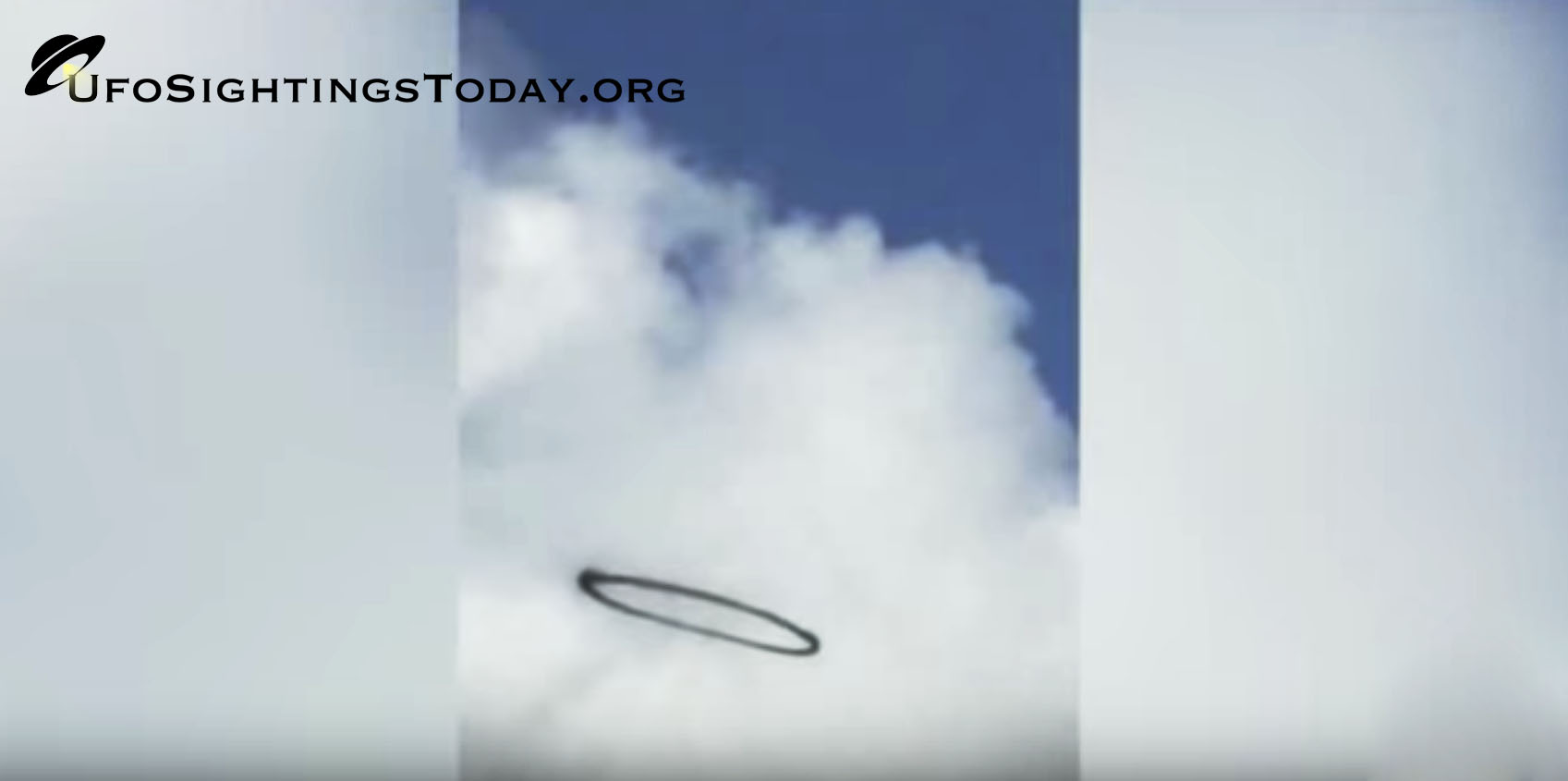 ufo ring spotted in china