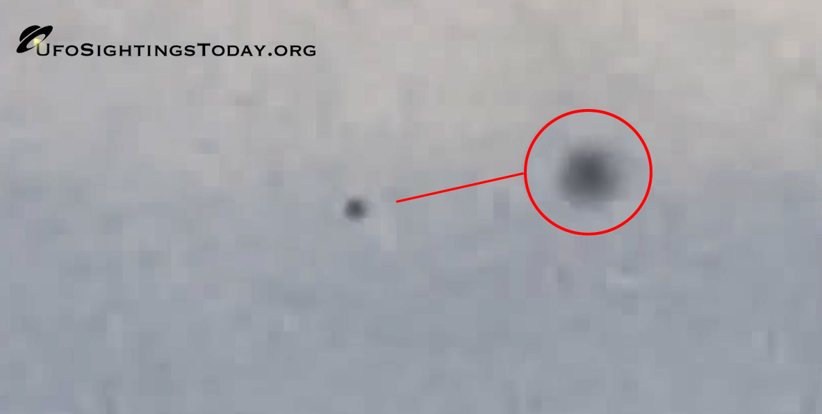 spherical ufo filmed near milan