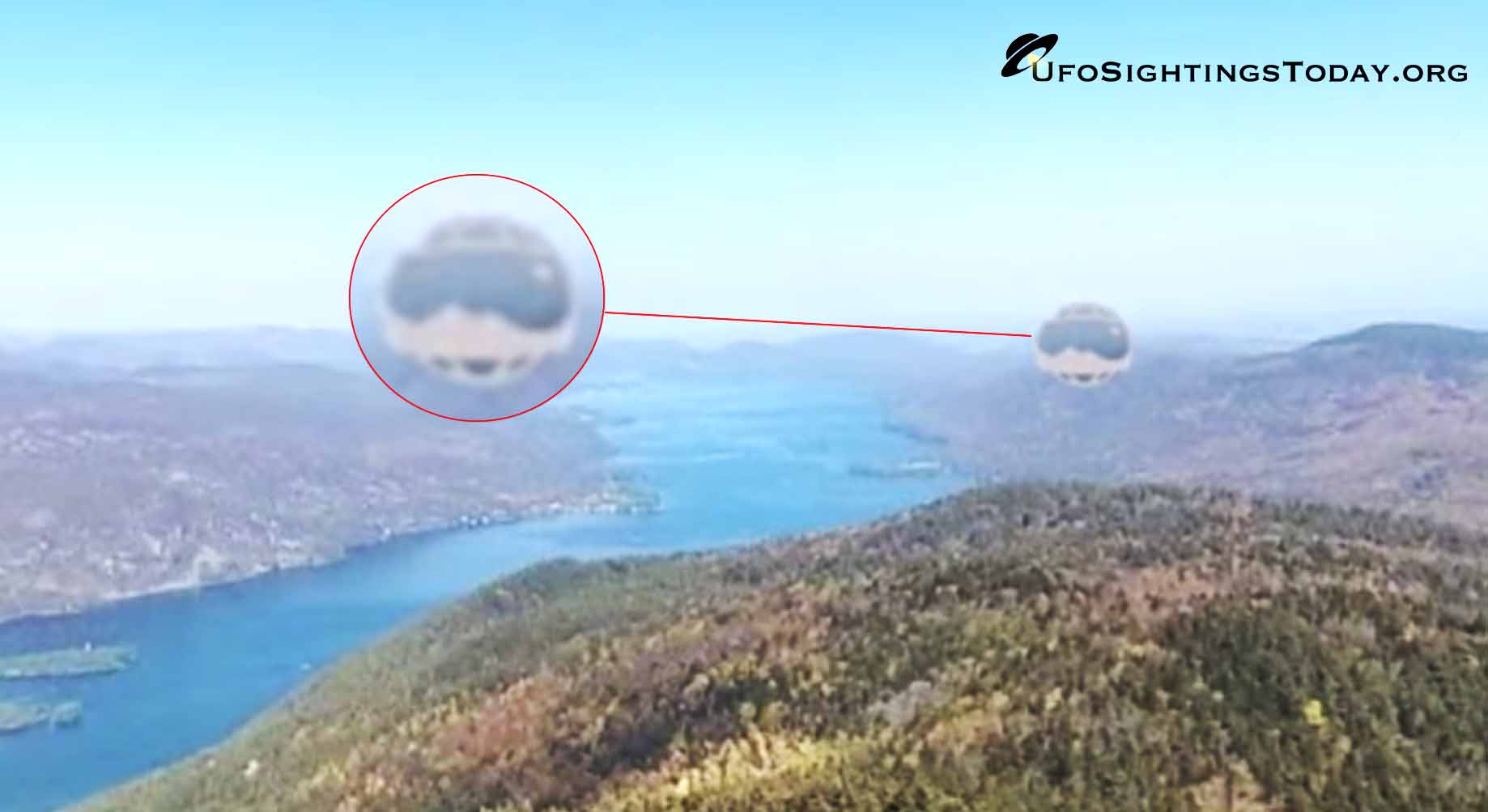 spherical ufo sighted on google maps