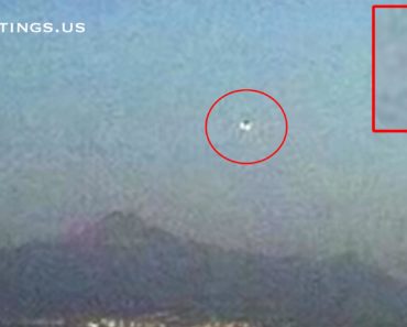 ufo over popocatepetl volcano