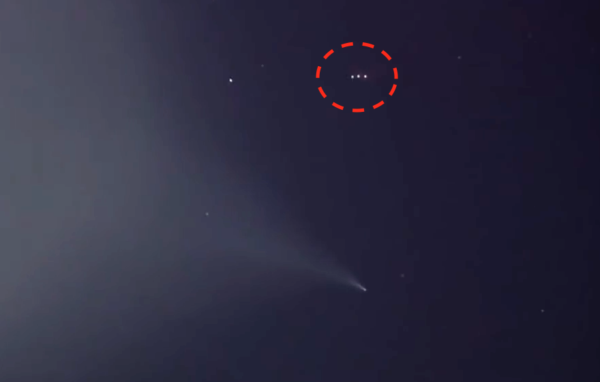 ufo news, ufo sighting in the night sky